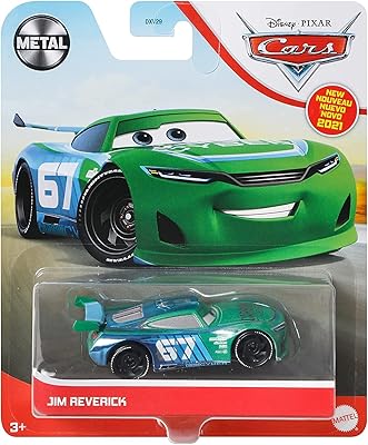 りくちん出品　カーズ ミニカー JIM REVERICK 67 ジム ギ*モ様 JIM REVERICK ジム 67 次世代 レーサー カーズ ミニカ ギ*モ